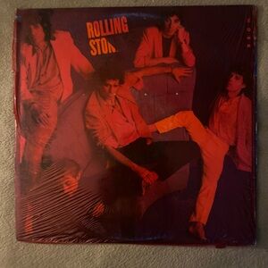 Vintage Edition- The Rolling Stones - Dirty Work Vinyl LP (1986)